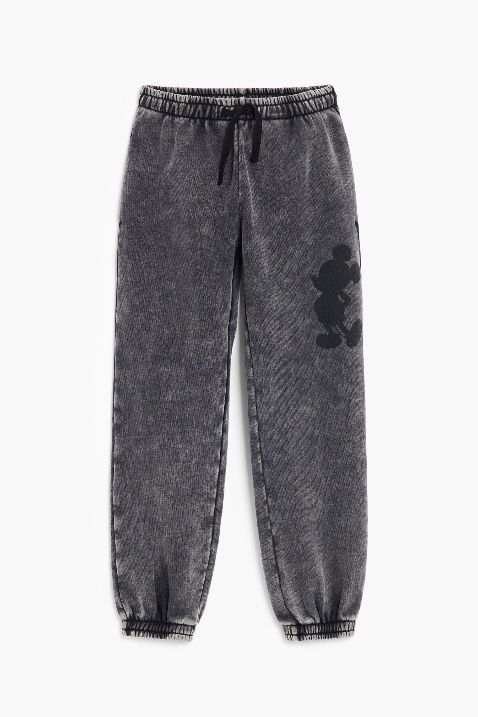 Desigual, Pantalón rodilleras Disney™, NiñOs, Algodon, Negro, 11/12