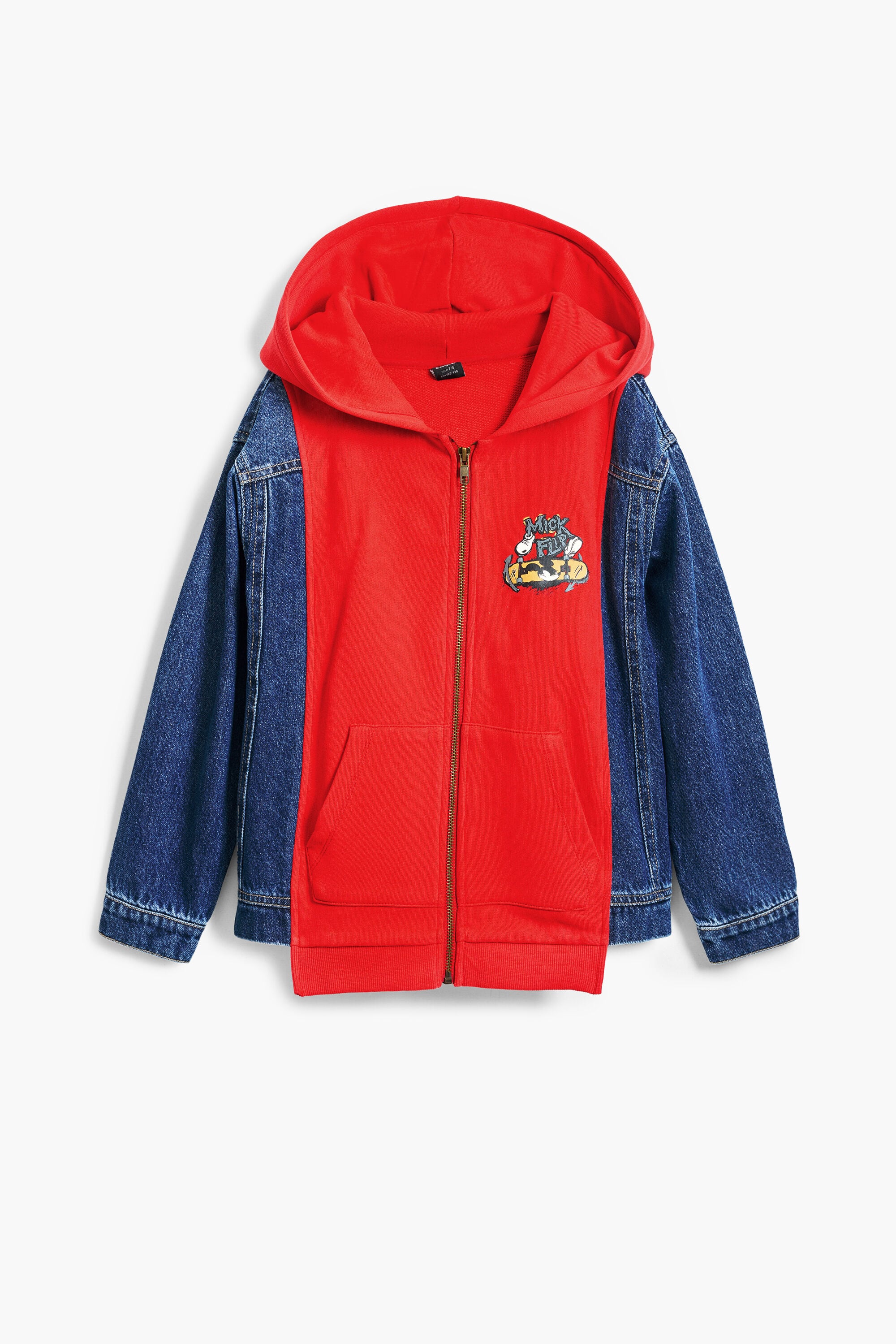 /desigual-sudadera-combinada-mickey-mouse-algodon-rojo-5/6