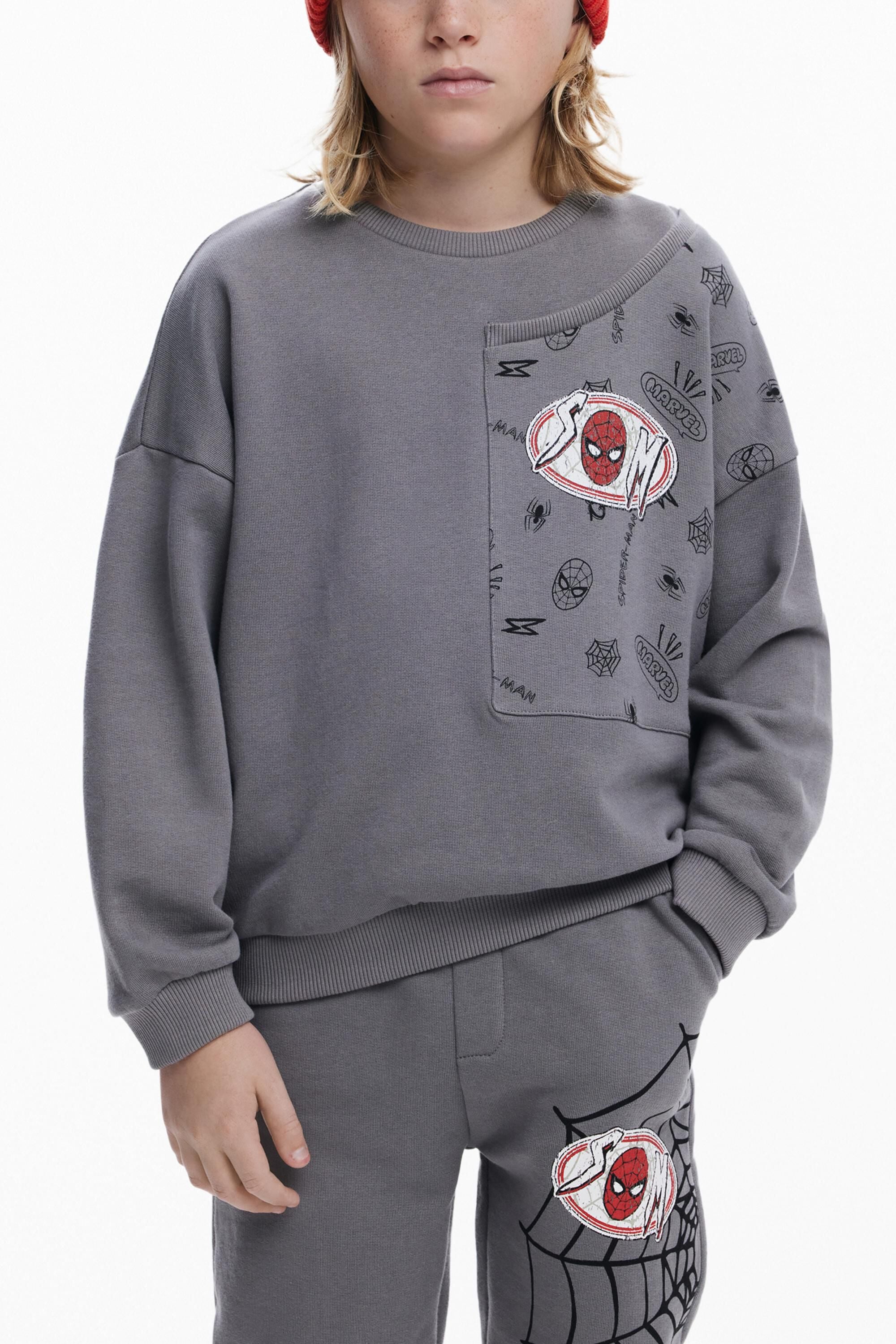/desigual-sudadera-patch-spiderman-algodon-negro-9/10