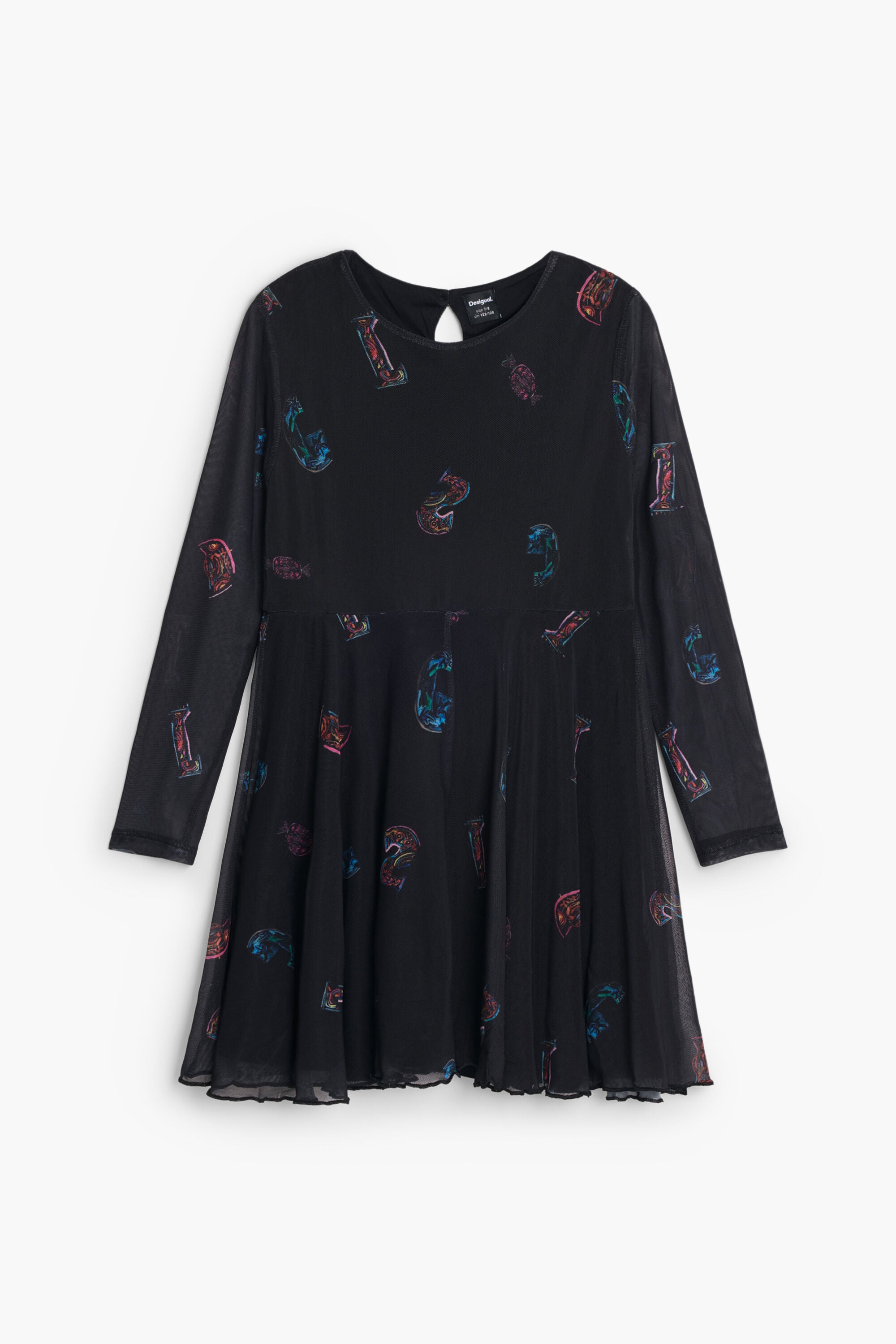 /desigual-vestido-letras-evase-poliester-negro-11/12