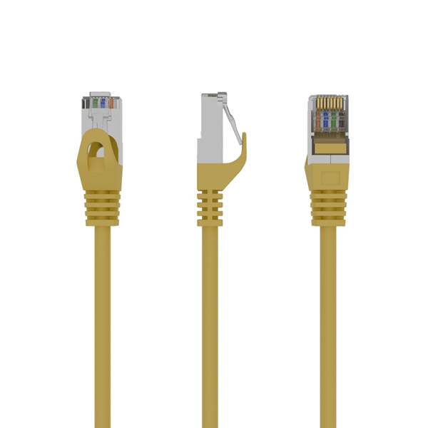 CABLE RED GEMBIRD FTP CAT6 0,25M AMARILLO