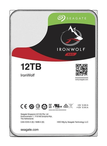SEAGATE NAS HDD IronWolf 12000GB 3.5